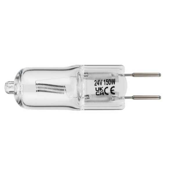 SL burner 150W GY6.35 24V 14x45mm clear
