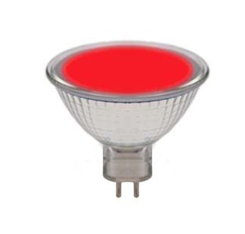 Halogen lamp MR16 50mm 50W 12V GU5.3 38° red