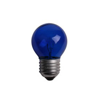 Tronix kogellamp 15W E27 230V transparant blauw