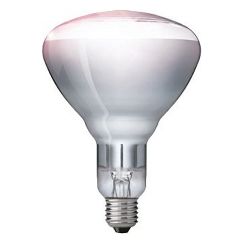 Philips 375 CH IR lamp 375W E27 230V R125 helder glas