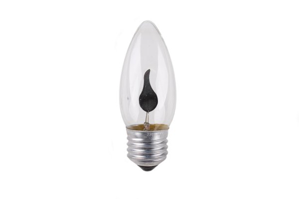 Neon kaarslamp candle flicker flame 3W E27 230V 35x95mm