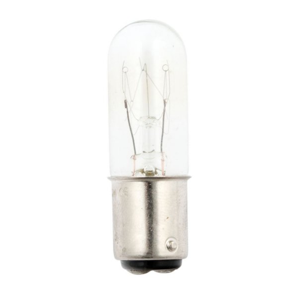 Buislamp 3-5W Ba15d 220-260V 16x54mm helder