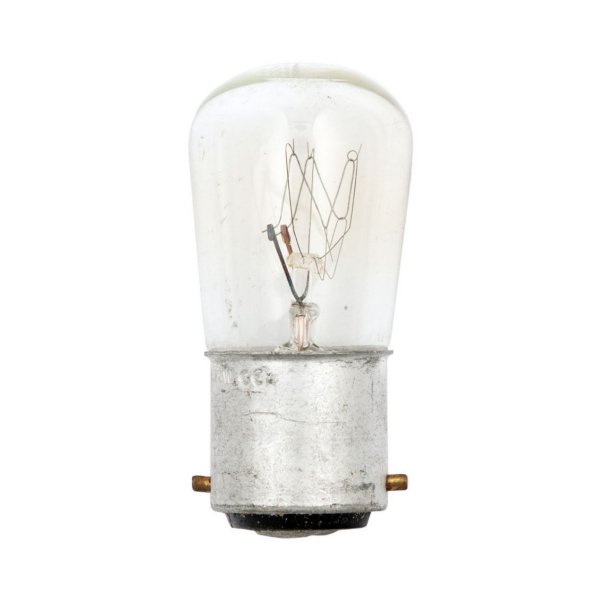 Ovenlamp buis 25W B22d 230V 300° helder