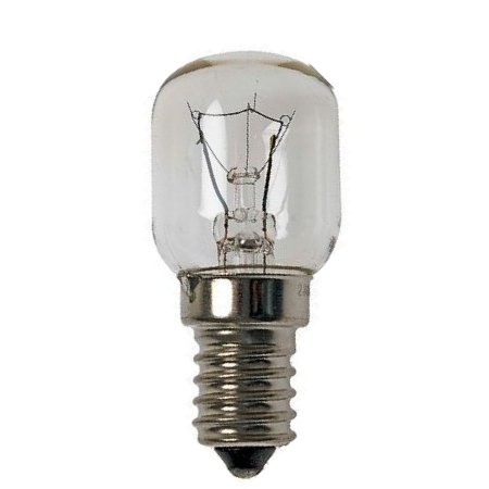 Schakelbordlamp 15W E14 230V helder 56x26mm
