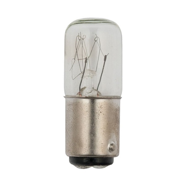 Schakelbordlamp 25W Ba15d 230V 27x56 helder
