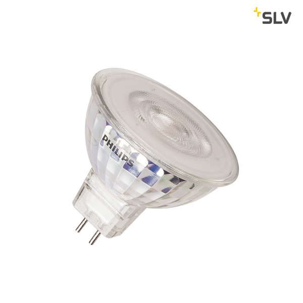 SLV 1001574 Master LED Spot MR16 5W 36° 2700K dimbaar
Werkt alleen met conventionele transformator