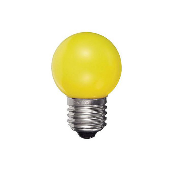 Dura L140PY LED kogellamp 0,5W E27 230V geel niet dimbaar