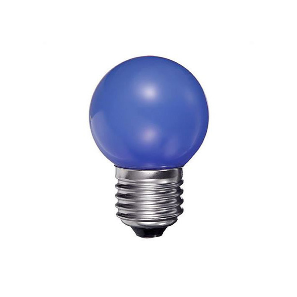 Dura L140PB LED kogellamp 0,5W E27 230V blauw niet dimbaar