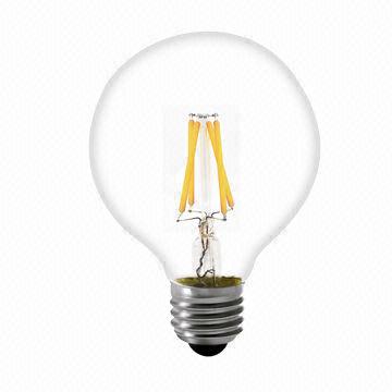 SPL filament LED globelamp 80mm 4W E27 230V 2500K kleur 925 helder dimbaar