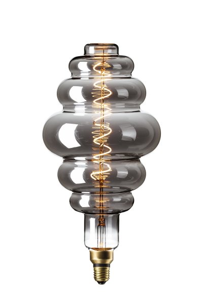 Calex Paris flexLED filament LEDlamp XXL 6W E27 240V 2200K kleur 822 titanium dimbaar