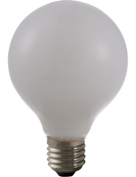 SPL filament LED globelamp 80mm 4W E27 230V 2500K kleur 925 opaal dimbaar