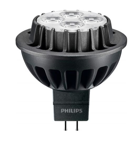 Philips Master LEDspot MR16 LV D 8W-50W GU5.3 12V 3000K kleur 830 24° dimbaar

