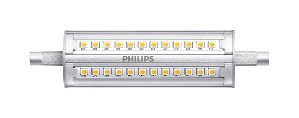 Philips CorePro LEDlamp 14W=100W R7s 117mm 230V 4000K kleur 840 dimbaar