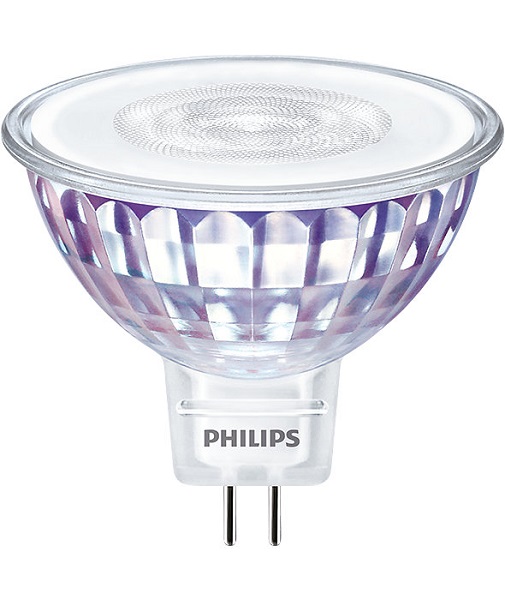 Philips Master Value LEDspot MR16 5,8W=35W GU5.3 12V 2700K kleur 927 36° dimbaar