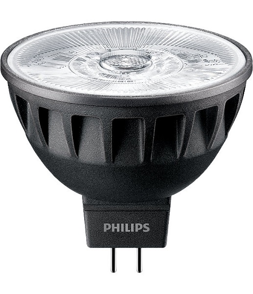 Philips Master ExpertColor LEDspot MR16 6,7W=35W GU5.3 12V 4000K kleur 940 10° dimbaar