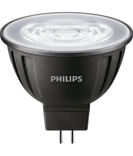 Philips Master LEDspot MR16 7,5W=50W GU5.3 12V 2700K kleur 927 24° dimbaar