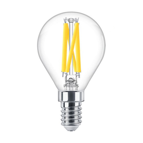 Philips Master LED DT kogellamp filament 5,9W=60W E14 220V-240V 927-922 P45 helder DimTone dimbaar