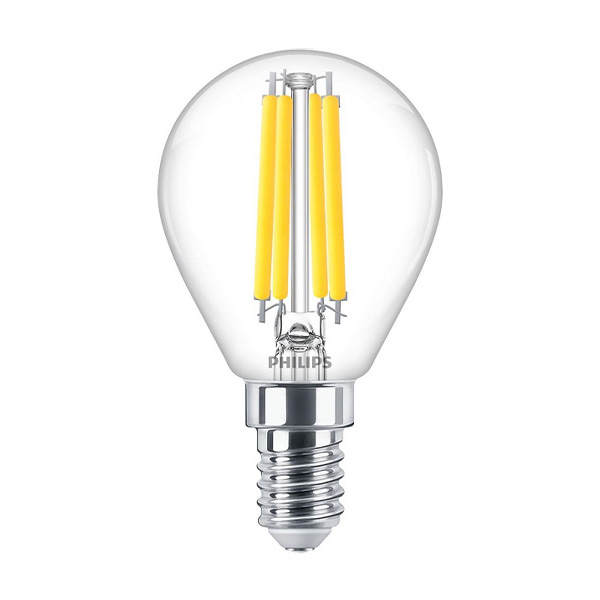 Philips Master Value filament LED kogellamp 3,4W=40W E14 220V-240V 927 P45 helder dimbaar