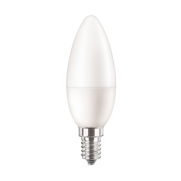 Philips CorePro LED B35 kaarslamp 5W=40W E14 220V-240V 865 mat niet dimbaar