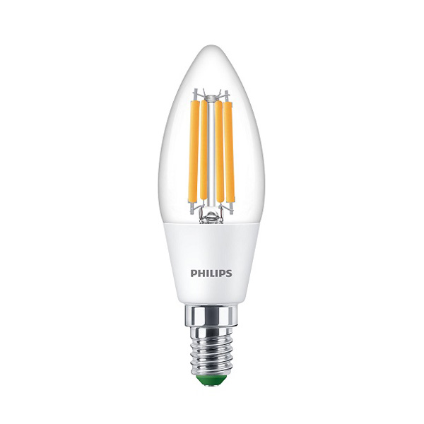 Philips Master LED UE B35 kaarslamp 2,3W=40W E14 220V-240V 827 2700K helder niet dimbaar