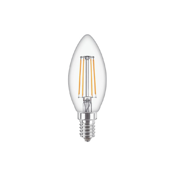 Philips CorePro LED B35 kaarslamp 4,3W=40W E14 220V-240V 827 helder niet dimbaar