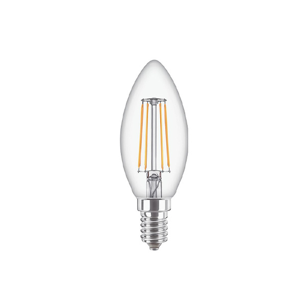 Philips CorePro LED B35 kaarslamp 4,3W=40W E14 220V-240V 840 helder niet dimbaar