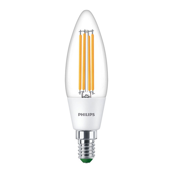 Philips Master LED UE B35 kaarslamp 2,3W=40W E14 220V-240V 830 helder niet dimbaar