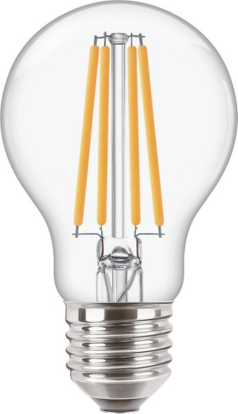 Philips CorePro LED normaallamp ND 10,5W=100W E27 220V-240V 827 2700K A60 helder niet dimbaar