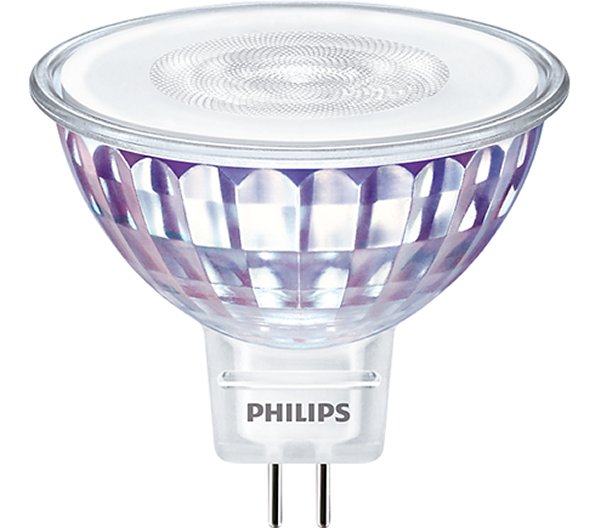 Philips Master LEDspot DT MR16 LV 5W=35W GU5.3 12V 2700K-2200K kleur 827-822 36° dimbaar