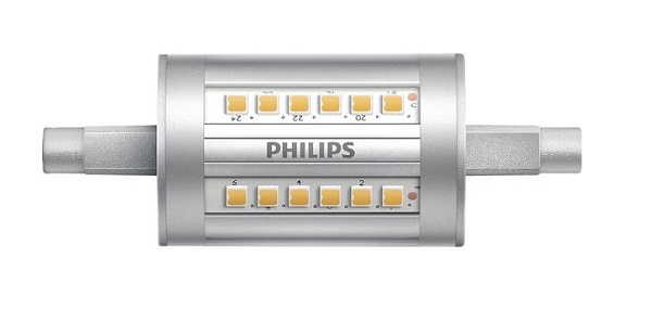 Philips CorePro LEDlinear ND LEDlamp 7,5W=60W R7s 78mm 220V-240V 4000K kleur 840 niet dimbaar