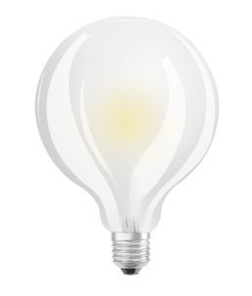 Osram Parathom filament LED globelamp 95mm 11W=100W E27 220V-240V 2700K kleur 827 mat niet dimbaar