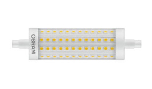 Osram Parathom Line LEDlamp 15W=125W R7s 117mm 220V-240V 2700K kleur 827 niet dimbaar