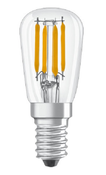 Osram Special filament LED koelkastlamp 2,8W=25W E14 220-240V 6500K kleur 865 T26 helder niet dimbaar