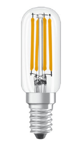 Osram Special filament LED koelkastlamp 4W=40W E14 220-240V 2700K kleur 827 T26 helder niet dimbaar