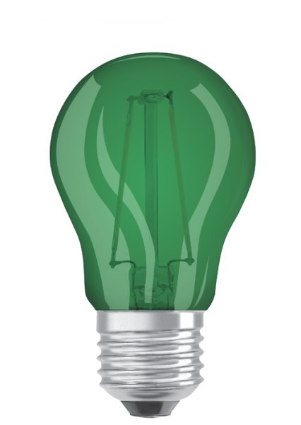 Osram Star Deco Classic P filament LED kogellamp 1,6W=15W E27 220V-240V 175 groen 300° niet dimbaar