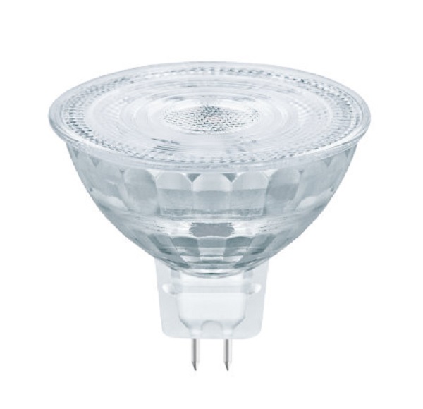 Osram Parathom+ GLOWdim LEDspot MR16 5,2W=50W GU5.3 12V 2700K kleur 827 36° dimbaar