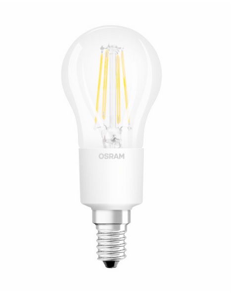 Osram Parathom Retrofit Classic P filament LED kogellamp 6W=60W E14 220V-240V 2700K kleur 827 helder niet dimbaar