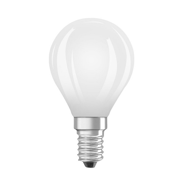 Osram Parathom Retrofit Classic P filament LED kogellamp 2,8W=25W E14 220V-240V 2700K kleur 827 mat dimbaar