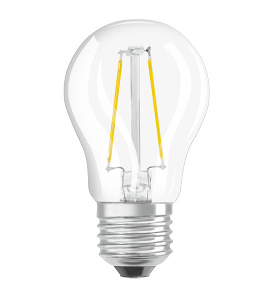 Osram Parathom Retrofit Classic P filament LED kogellamp 5W=40W E27 220V-240V 2700K kleur 827 helder dimbaar