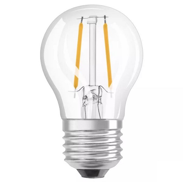 Osram Parathom Retrofit Classic P filament LED kogellamp 6W=60W E27 220V-240V 2700K kleur 827 helder niet dimbaar