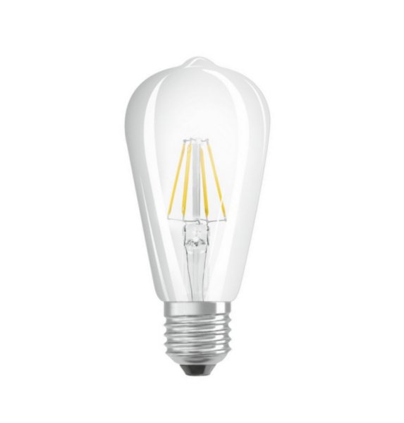 Osram Parathom Retrofit Classic ST64 LEDlamp 4W=40W E27 220V-240V 2700K kleur 827 helder niet dimbaar