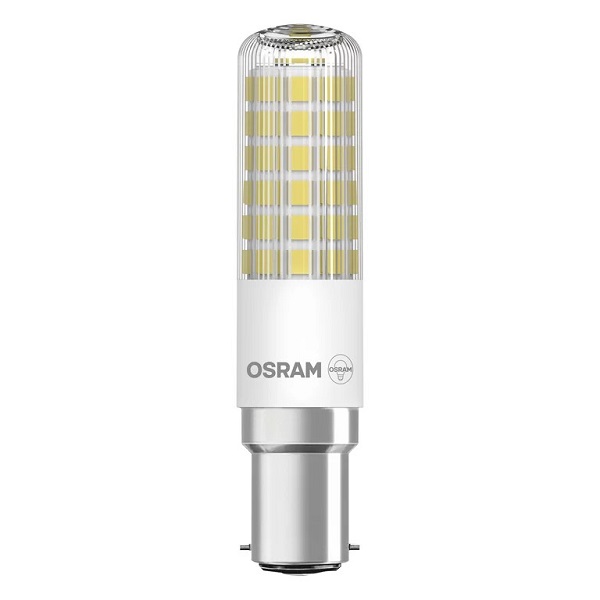 Osram LED T Slim LEDlamp 6,5W=60W Ba15d 220V-240V 827 2700K ° helder niet dimbaar