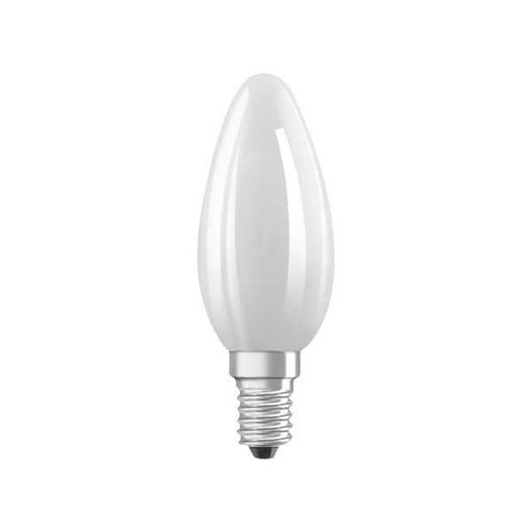 Osram Parathom Classic B LED kaarslamp 5,5W=60W E14 220V-240V 2700K kleur 827 B35 mat niet dimbaar