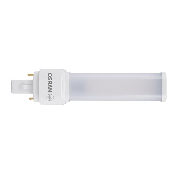 Osram Dulux D LEDlamp EM & AC Mains 7W G24d-2 2P 220V-240V 830 3000K niet dimbaar