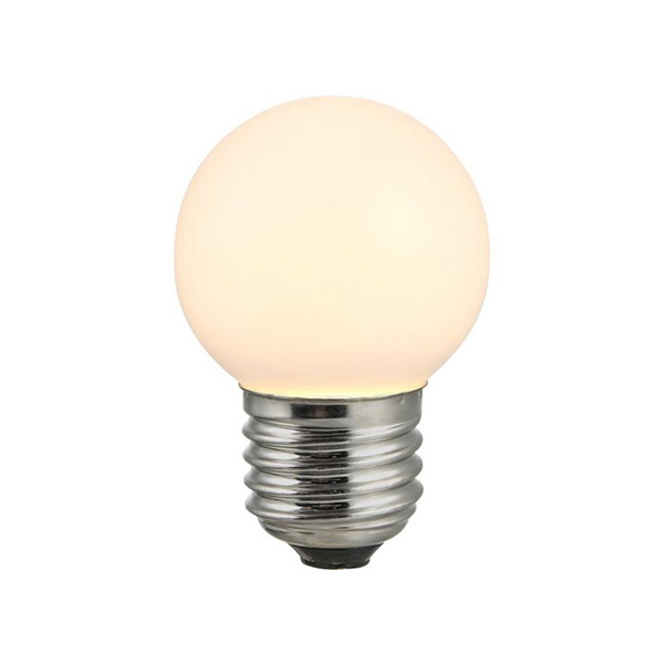 SPL filament LED kogellamp 1W E14 230V groen niet dimbaar