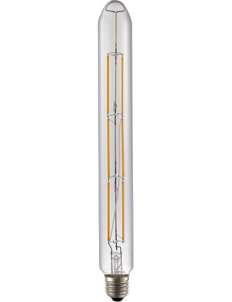 SPL filament LED colorenta lamp 6,5W E27 230V 2200K kleur 922 38x315mm helder dimbaar