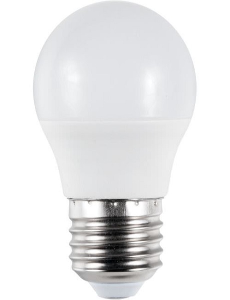 SPL LED kogellamp 5W=39W E27 100V-240V 830 3000K opaal niet dimbaar