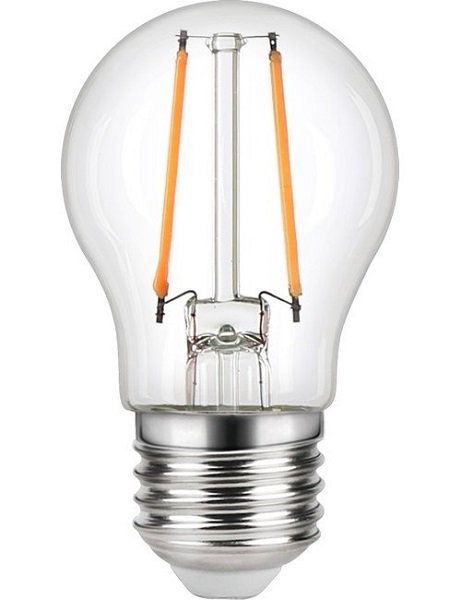 SPL filament LED kogellamp 2,5W=25W E27 230V 927 2700K helder dimbaar
