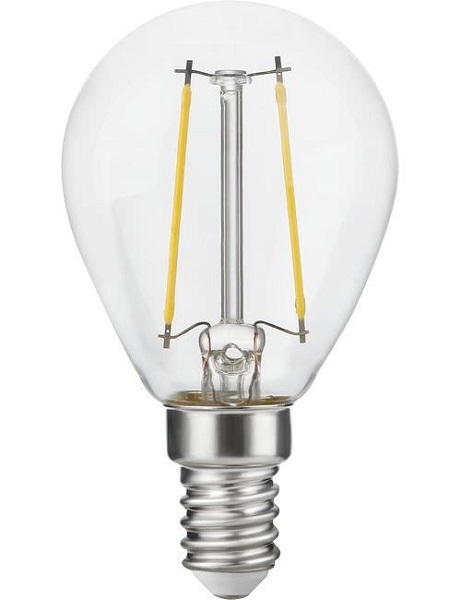 SPL filament LED kogellamp 2,5W=25W E14 230V 927 2700K helder dimbaar