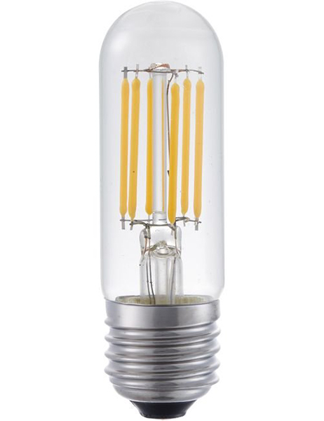 SPL filament LED buislamp 5W E27 230V 2700K kleur 827 30x95mm helder dimbaar